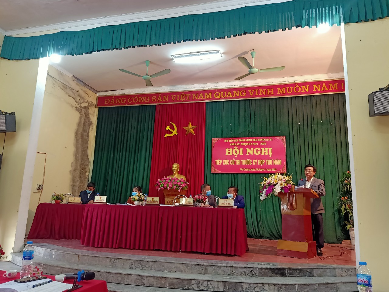 Tổ Đại biểu số 8 HĐND huyện Ba vì tiếp xúc cử tri trước kỳ họp